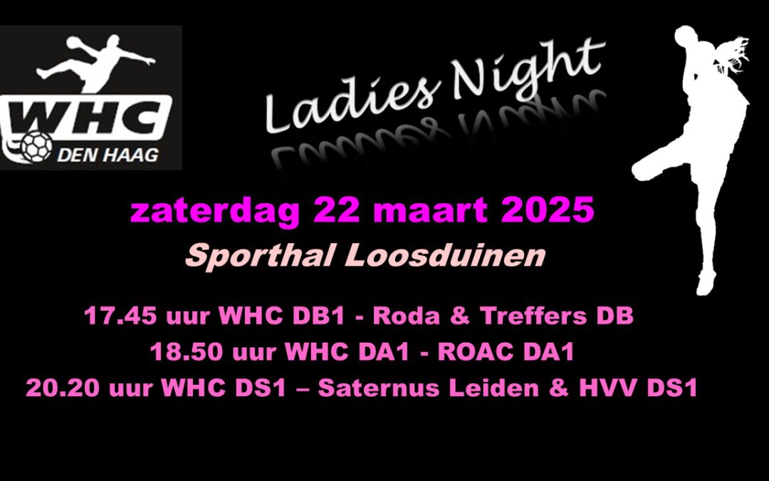 Ladies Night bij WHC – Kom jij ook?
