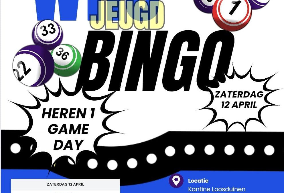 WHC jeugd bingo