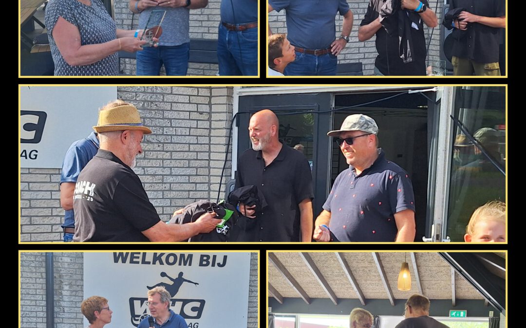 🎉 Eerbetoon aan onze jubilarissen tijdens de seizoensafsluiting 🎉