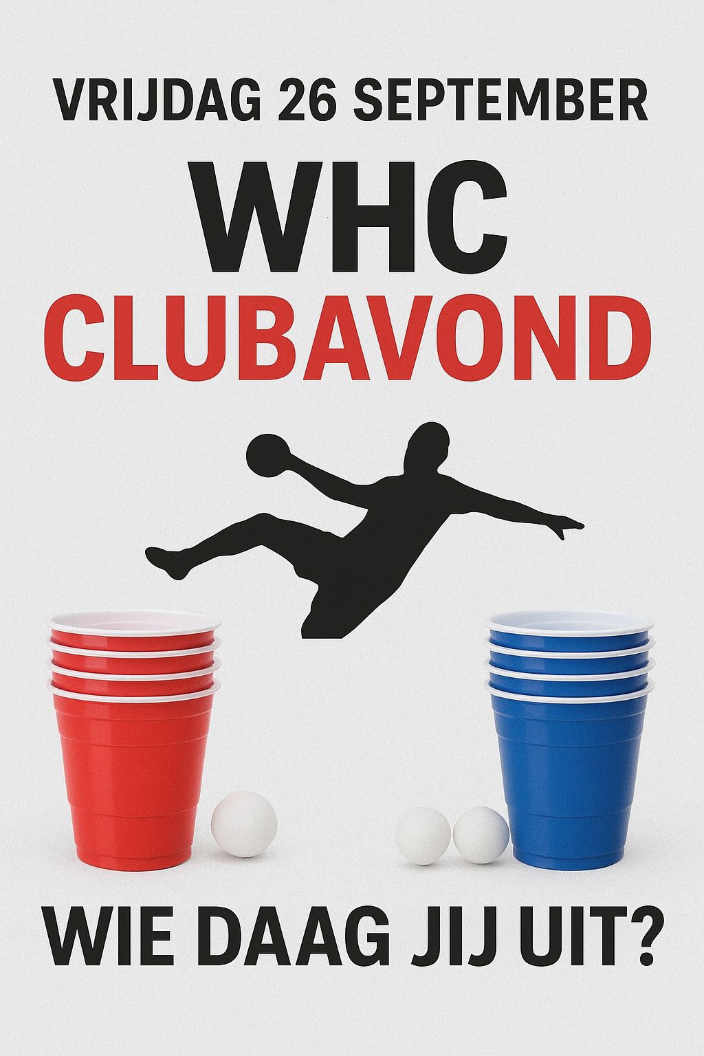 🎉 WHC Clubavond – Vrijdag 26 september 🎉