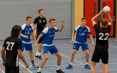 WHC Heren B1 winnen eerste duel van zaalseizoen
