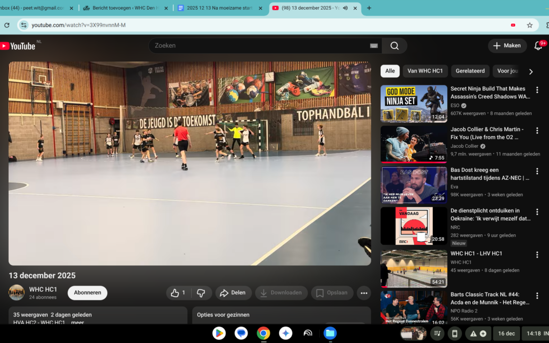 Na moeizame start winst voor HC1 tegen Aalsmeer