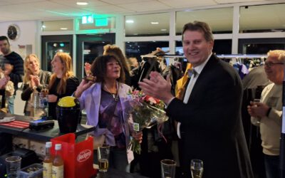 Petra 40 jaar scheidsrechter