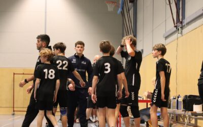 Jongens HC1 verliezen eervol van Leidsche Rijn na goed potje handbal