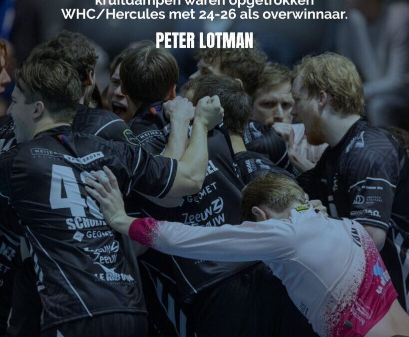 WHC/HERCULES DE STERKSTE IN DERBY VOL HECTIEK EN SPANNING