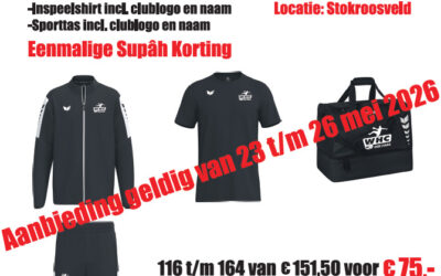 EXCLUSIEVE SUPERDEAL VOOR WHC DEN HAAG LEDEN!