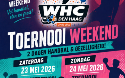 WHC 10 jaar – dat vieren we samen tijdens het Pinksterhandbaltoernooiweekend