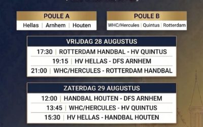 HAAGSE HANDBAL DAGEN TOPEVENEMENT VOOR DE REGIO